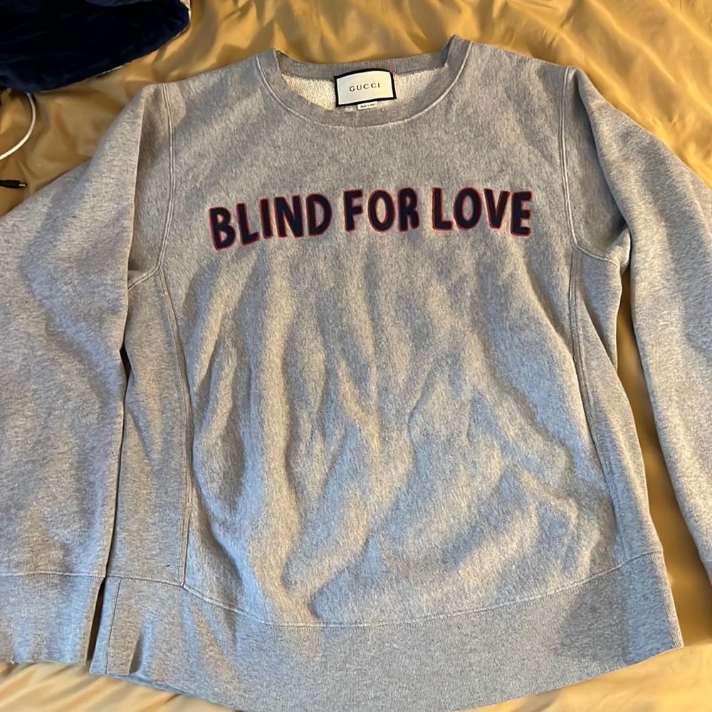 Gucci blind for love crewneck